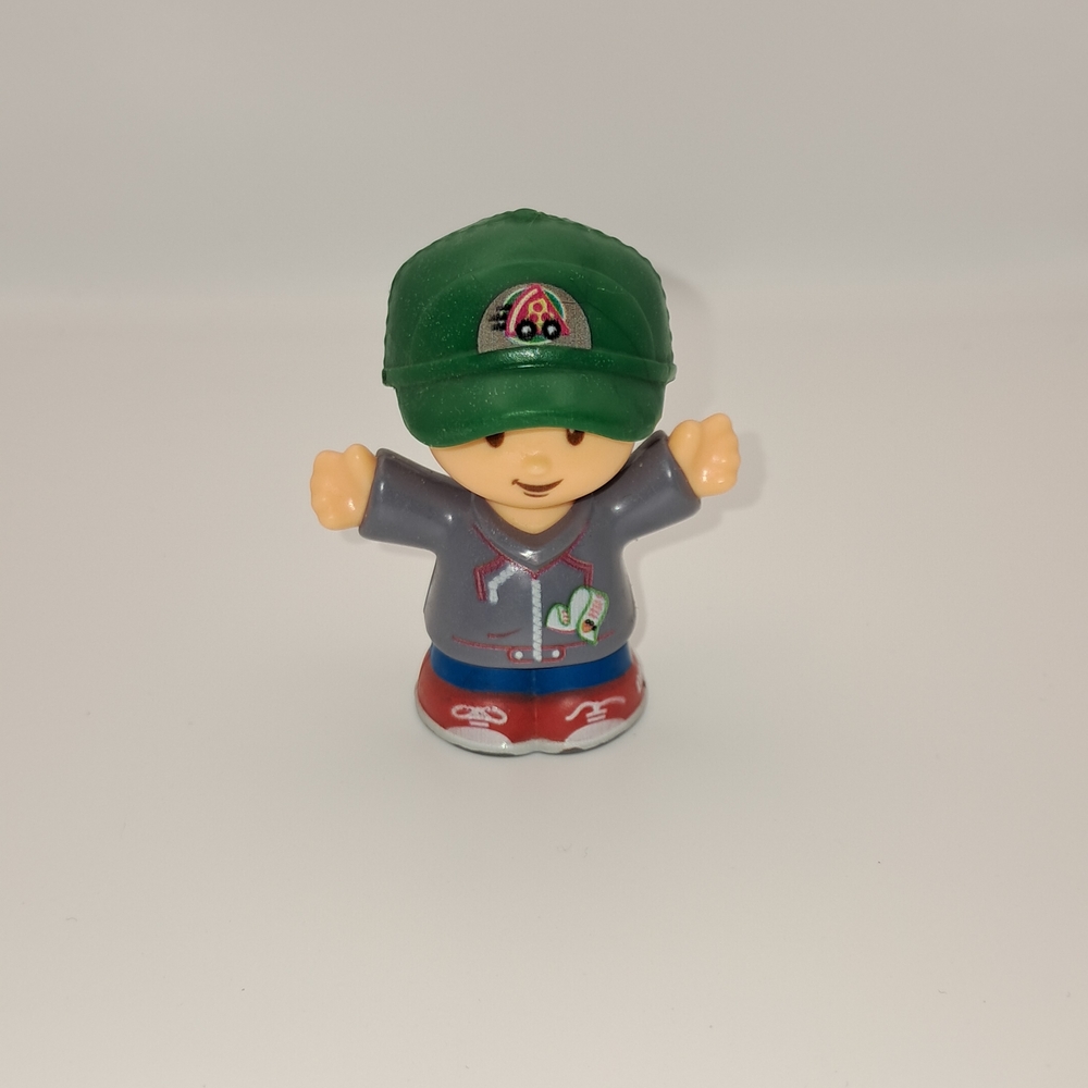 Fisher-Price Little People pizza delivery boy figure